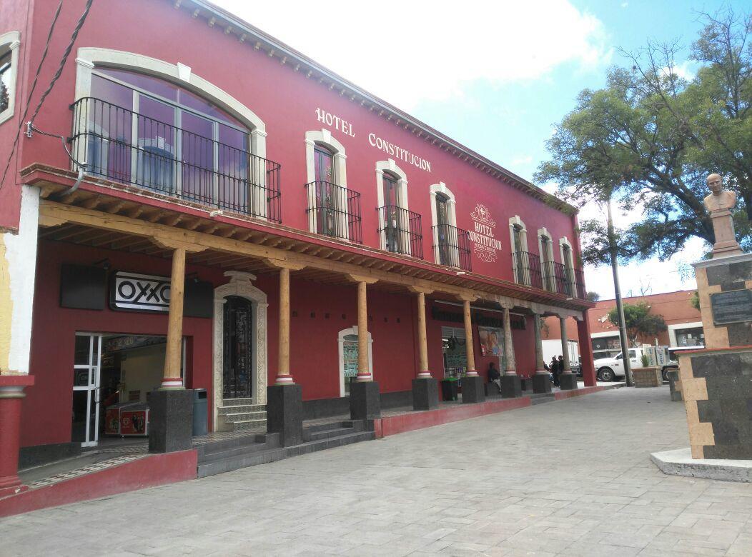 Hotel Constitucion Tepeapulco エクステリア 写真